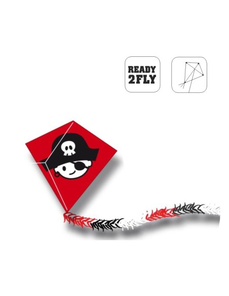 Cerf-volant Wolkensturmer EDDY NICKY Pirate