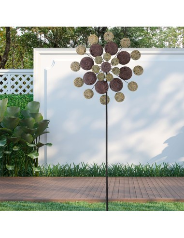 WIND SPINNER KINETIC Galaxy Medallion 