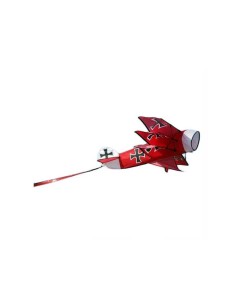 Single line kite 3D Red Baron