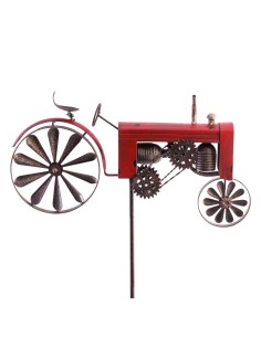 WIND SPINNER TRACTOR RED