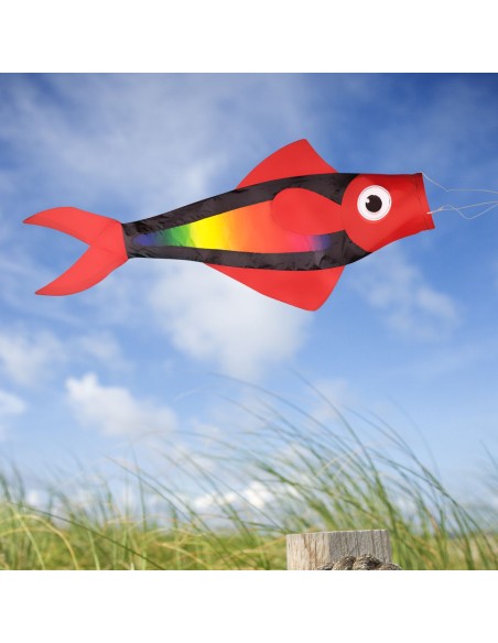 Manche à air Poisson Rouge