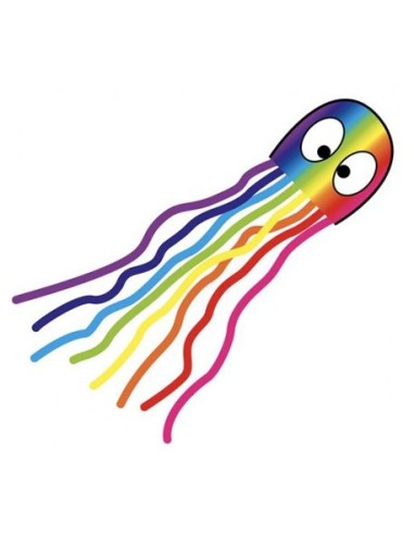 Single line kite OLLI OCTOPUSS Rainbow