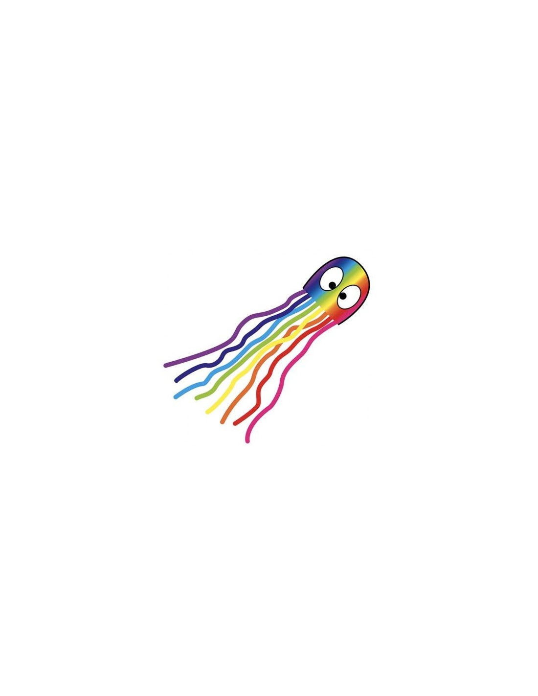 Mini OCTOPUSS Rainbow - Cerf-volant monofil Pieuvre