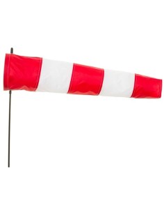 Airport Red/white Windsock 