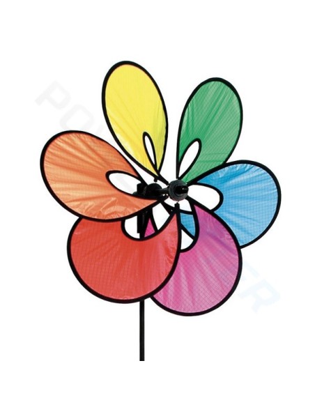 Moulin à vent HQ Paradise Flower Rainbow