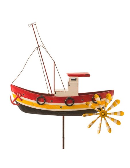 Eolienne Métal Bateau de pêche Eolienne Métal Bateau de pêche