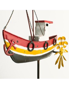 Eolienne Métal Bateau de pêche 2