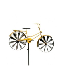 WIND SPINNER BICYCLE YELLOW