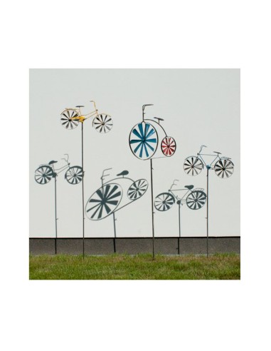 WIND SPINNER BICYCLE YELLOW