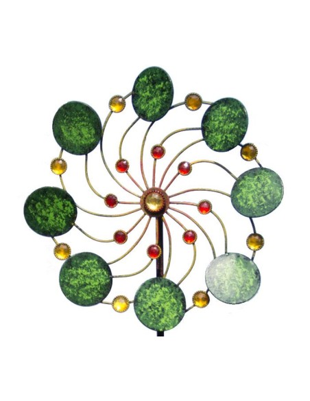 Eolienne Métal EXOTIC FLOWER SAMOA Eolienne Métal EXOTIC FLOWER SAMOA