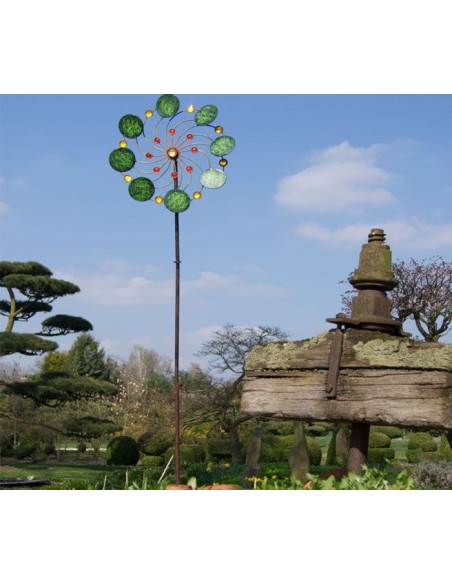 WIND SPINNER KINETIC EXOTIC FLOWER SAMOA