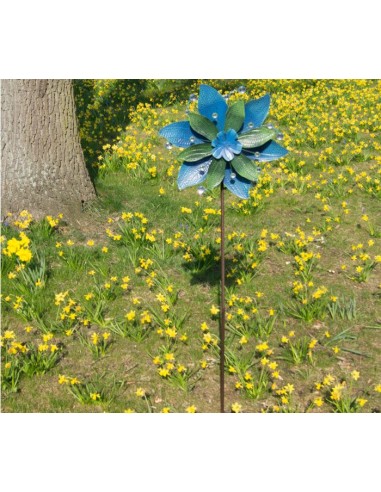 WIND SPINNER KINETIC EXOTIC FLOWER MARTINIQUE