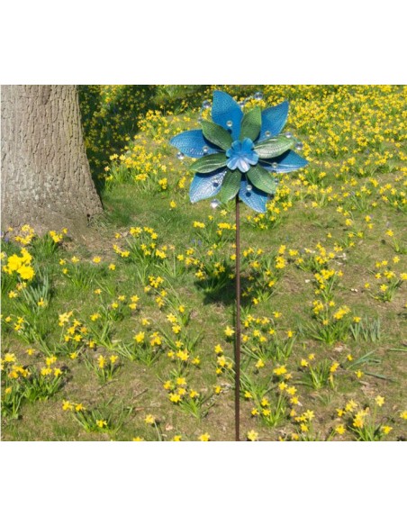 WIND SPINNER KINETIC EXOTIC FLOWER MARTINIQUE