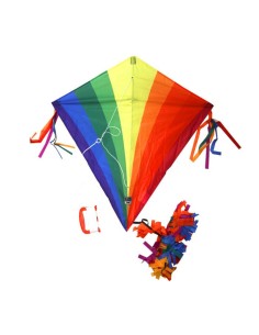 Cerf-volant pilotable JIVE 3 Aqua 196cm - débutant adulte