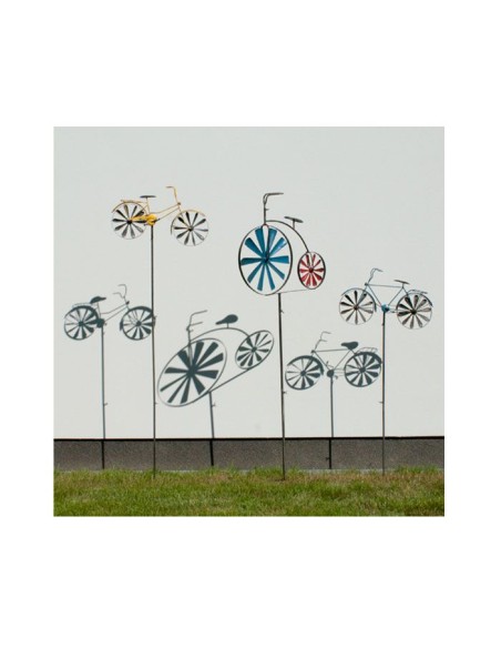 WIND SPINNER BICYCLE YELLOW